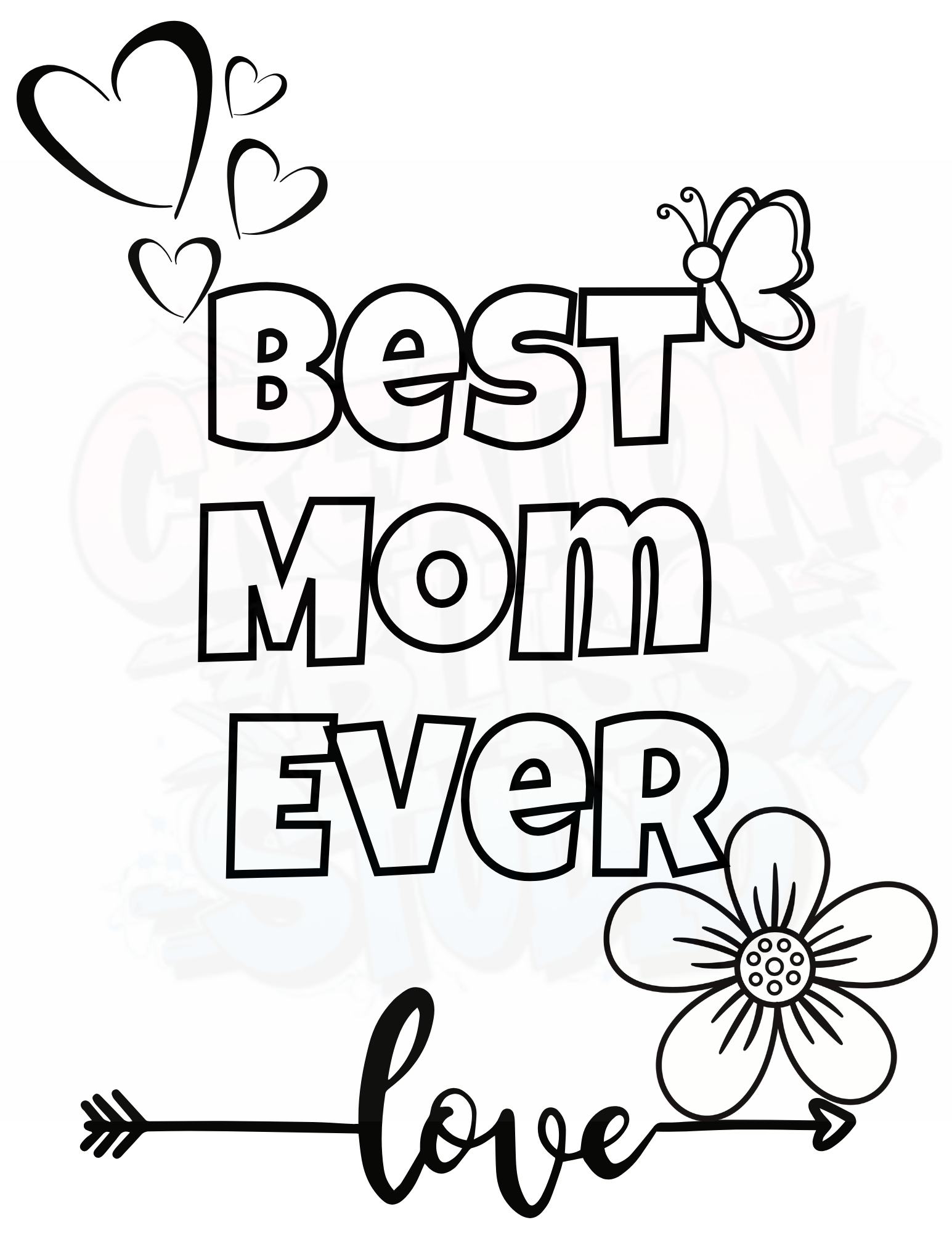 Mother’s Day Activity Set Printable | Kids Coloring Pages + All About Mom Worksheet