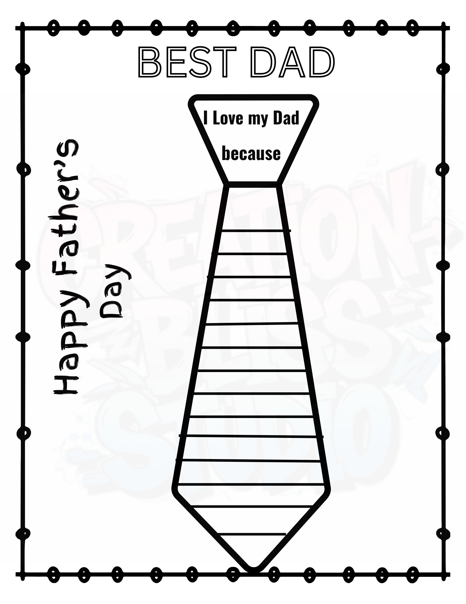 Father’s Day Activity Set Printable