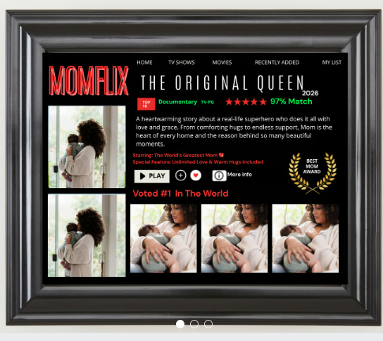 Momflix Canva Editable Template